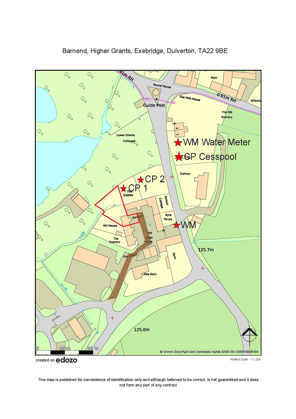 Lot: 115 - THREE-BEDROOM SEMI-DETACHED COTTAGE SITUATED WITHIN THE HIGHER GRANTS FARM ESTATE - Proposed Sale Plan